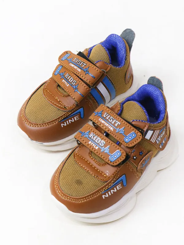 1Yr - 8Yrs Light Brown Shoes For Boys LS BS67