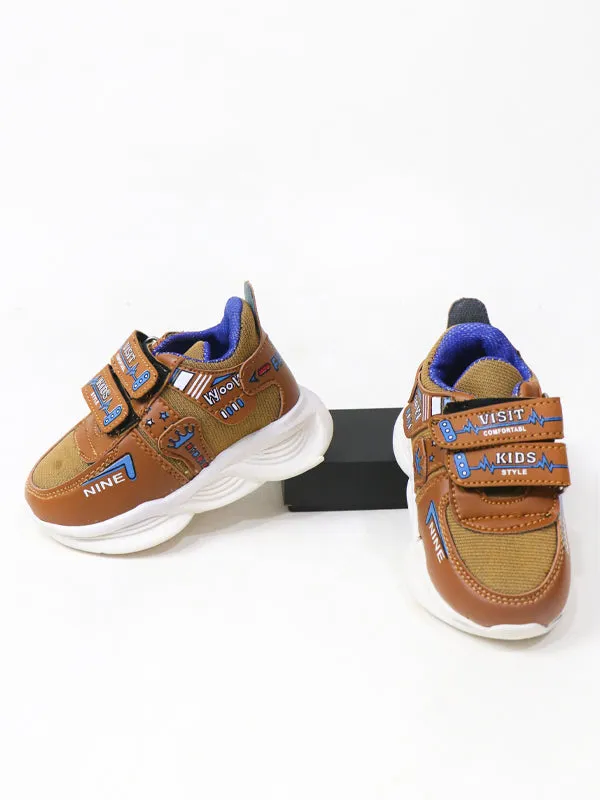 1Yr - 8Yrs Light Brown Shoes For Boys LS BS67