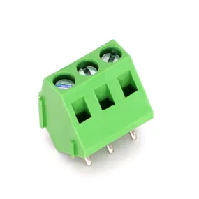 45-Degree Screw Terminal Block 3 Pin Connector TBC 5mm Pitch