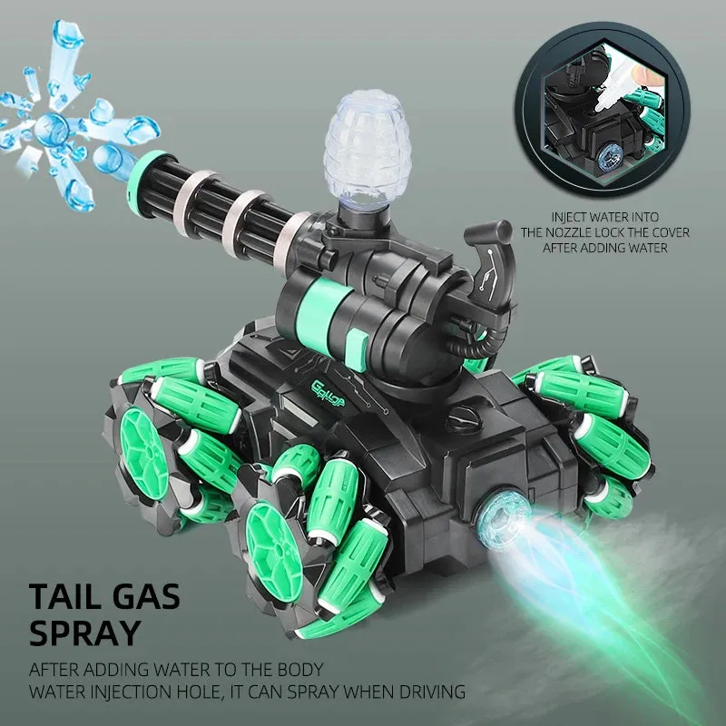 Armored Vehicle Water Spray High Speed Remote Activity Toys