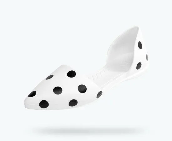 Audrey Flats (Shell White   Jiffy Polka Dots)