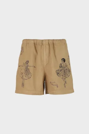 Ballet Short - Khaki