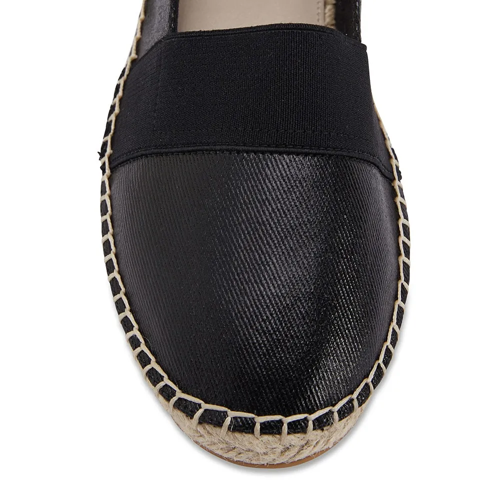 Bangkok Loafer in Black Fabric