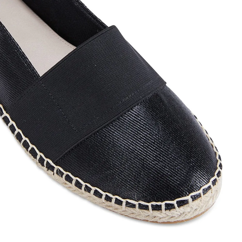 Bangkok Loafer in Black Fabric