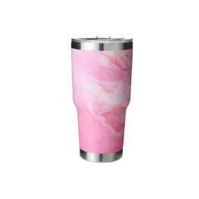 Blending Design Steel Tumbler for Car (900mL)(Pink)