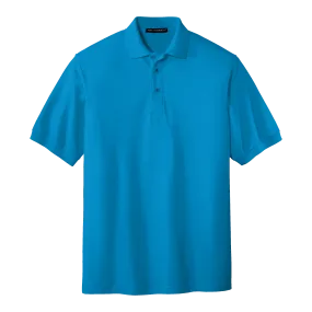 C1308M Mens Silk Touch Short Sleeve Polo