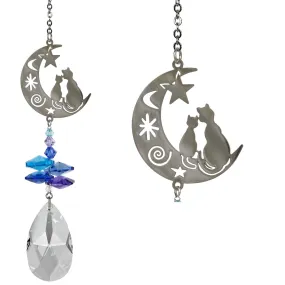 Crystal Fantasy Suncatcher - Cats