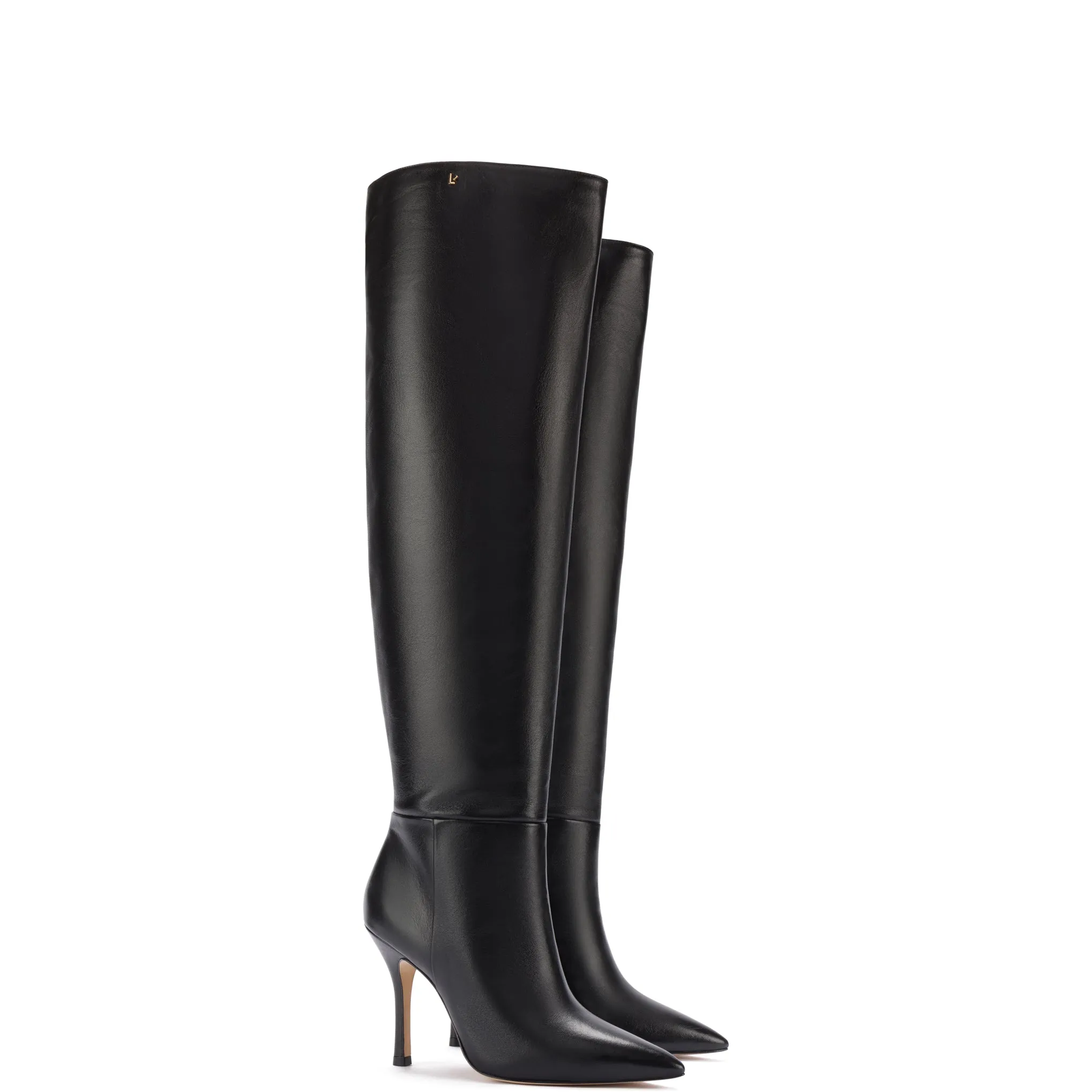 Kate Hi Boot In Black Leather