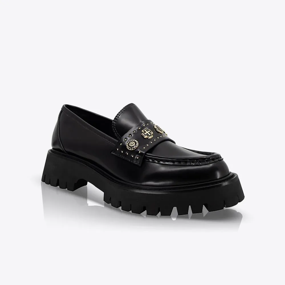 Maritime Loafer Black/Gold