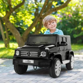 Mercedes-Benz G500 Ride-On Car with Dual Motors and Parent Remote Control