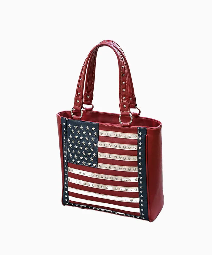 Montana West American Pride Concealed Carry Tote Bag