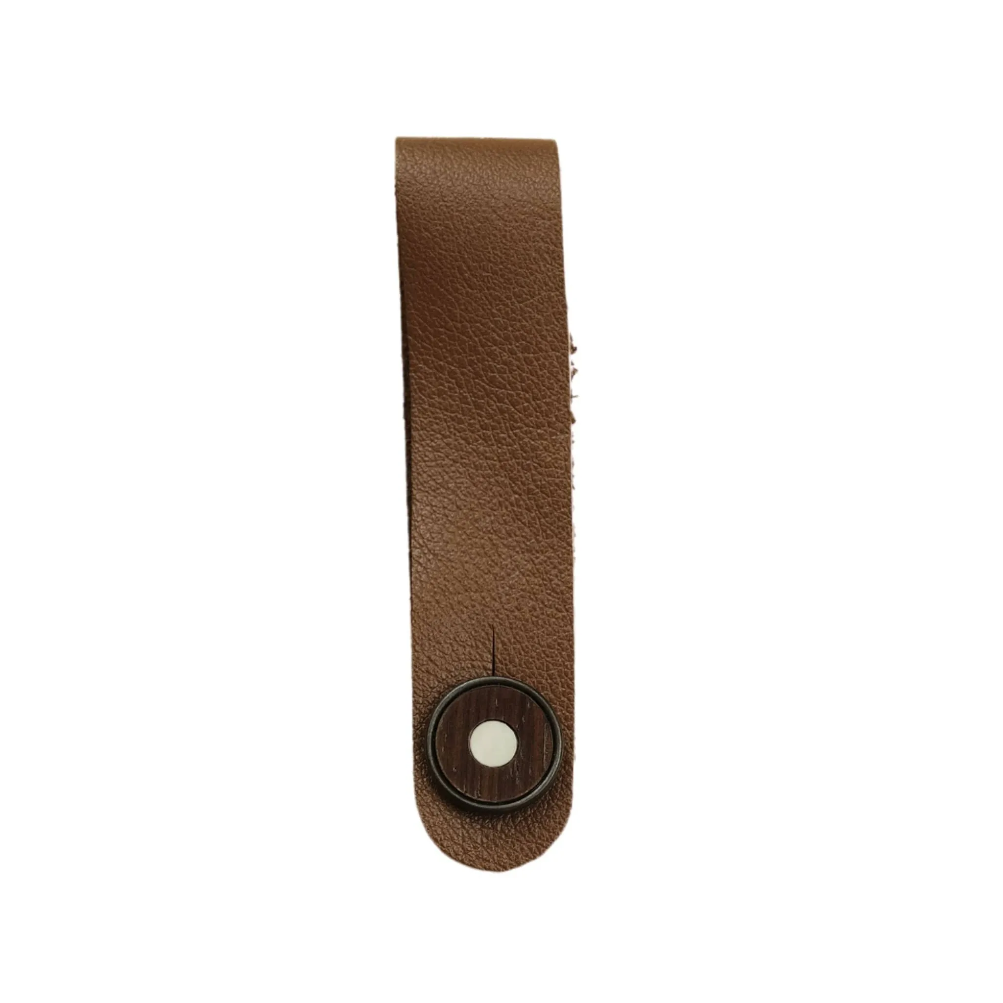 Mother of Pearl & Indian Rosewood | Leather Strap Tie