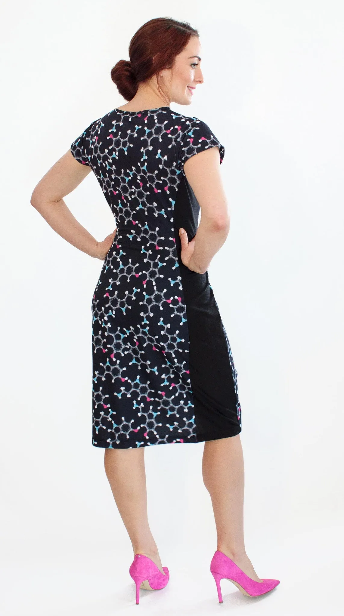 Serotonin Molecule Dress