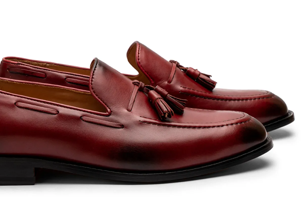 Tassel Loafer With Side Laces